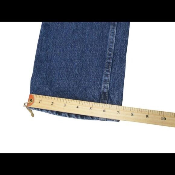 Wrangler Mens Sz 3030TF 2628.5 Jeans Medium Wash Blue Straight Leg 96501MR - Picture 7 of 9